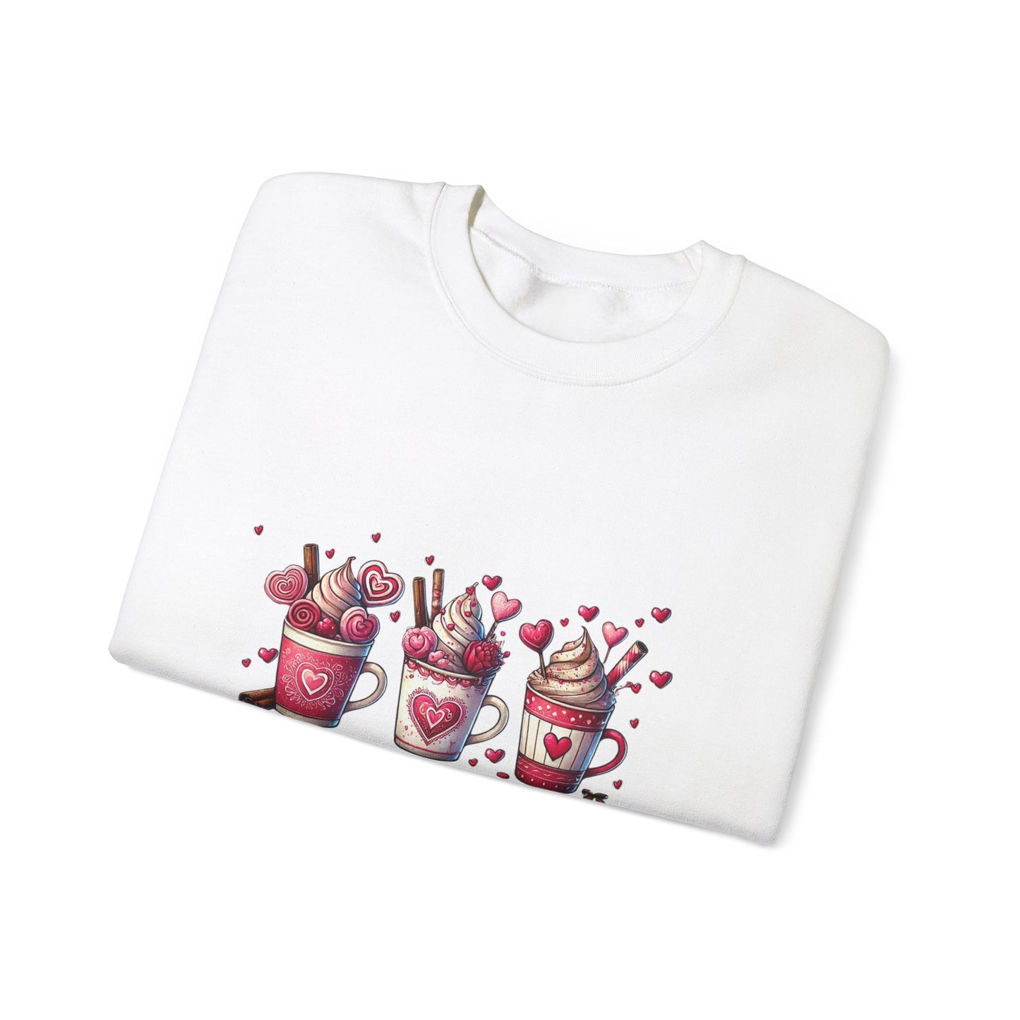 Valentine's Day Coffee Mug Sweatshirt