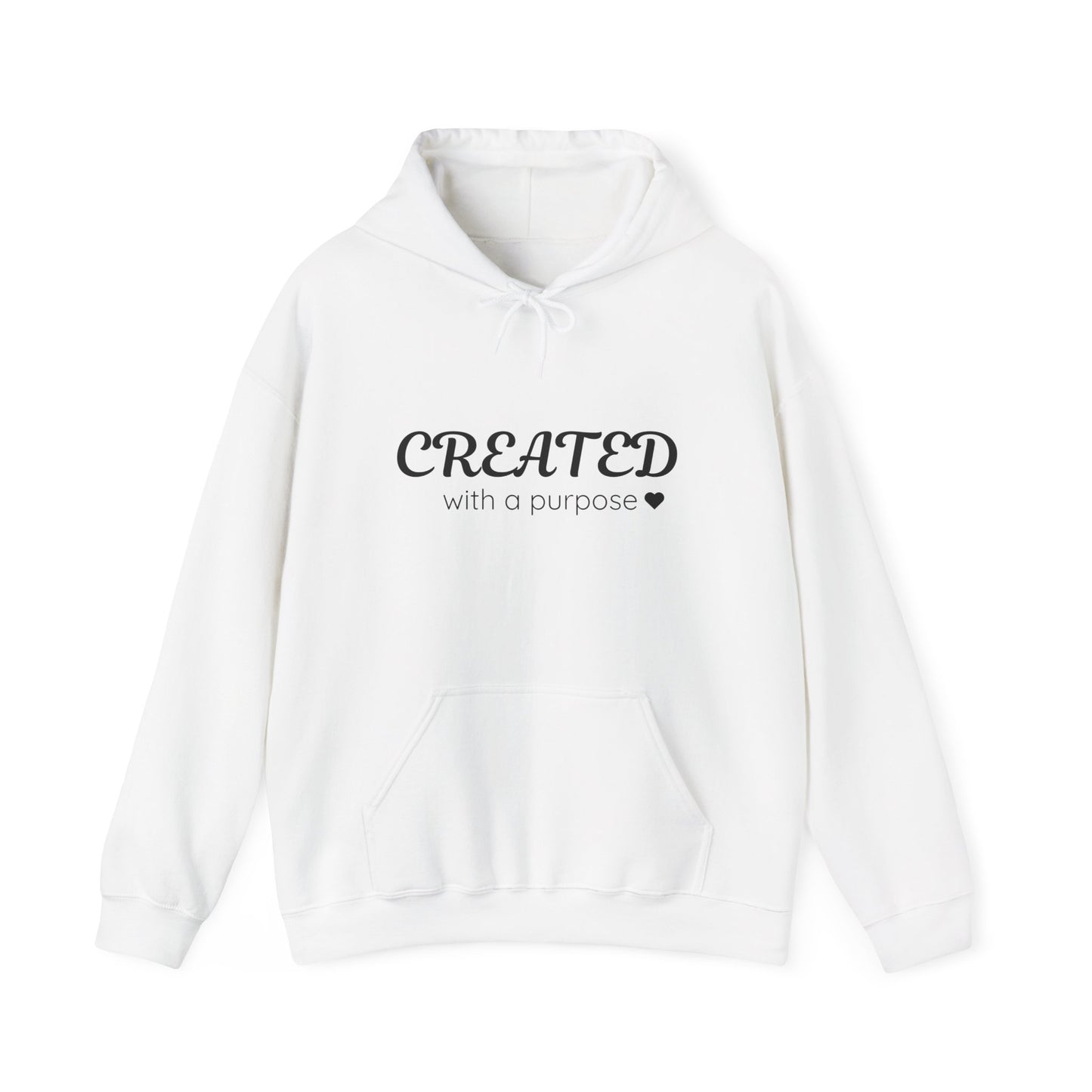 "Created with a Purpose" Hoodie