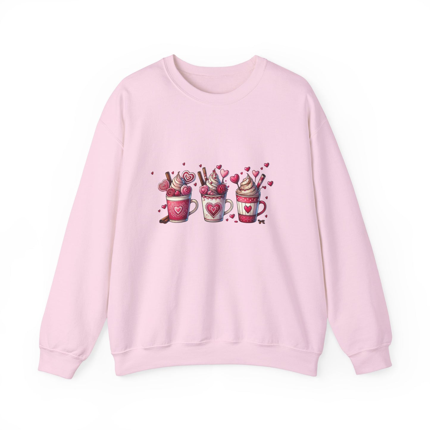 Valentine's Day Coffee Mug Sweatshirt