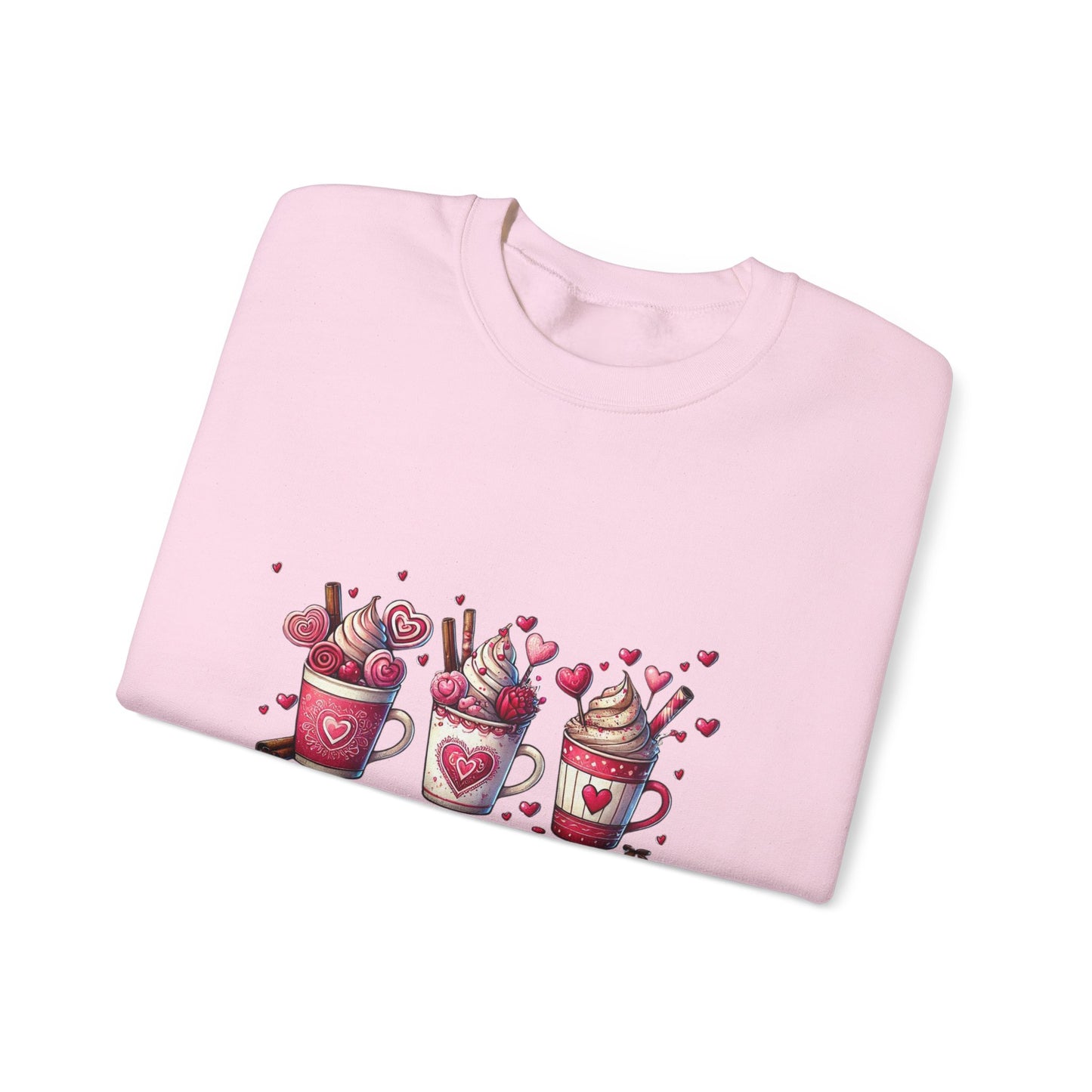 Valentine's Day Coffee Mug Sweatshirt