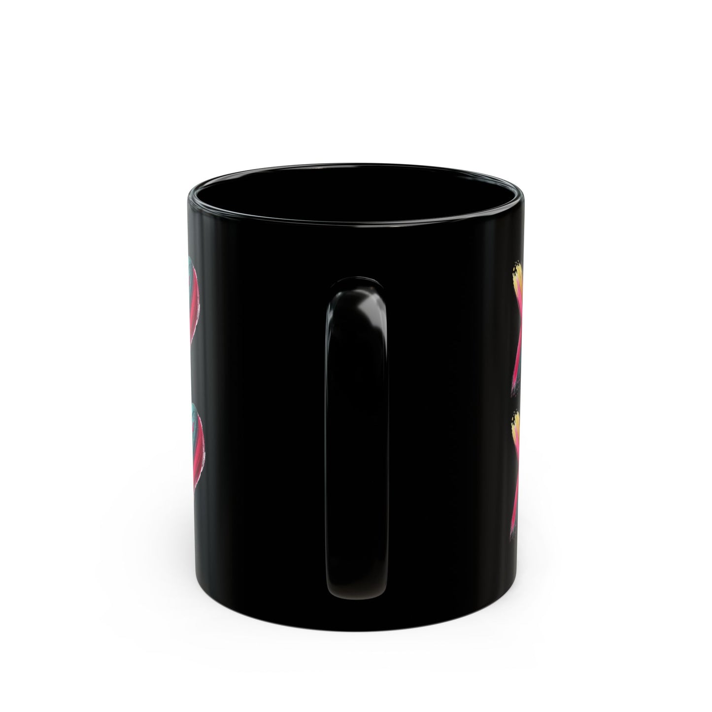 XOXO Black Mug