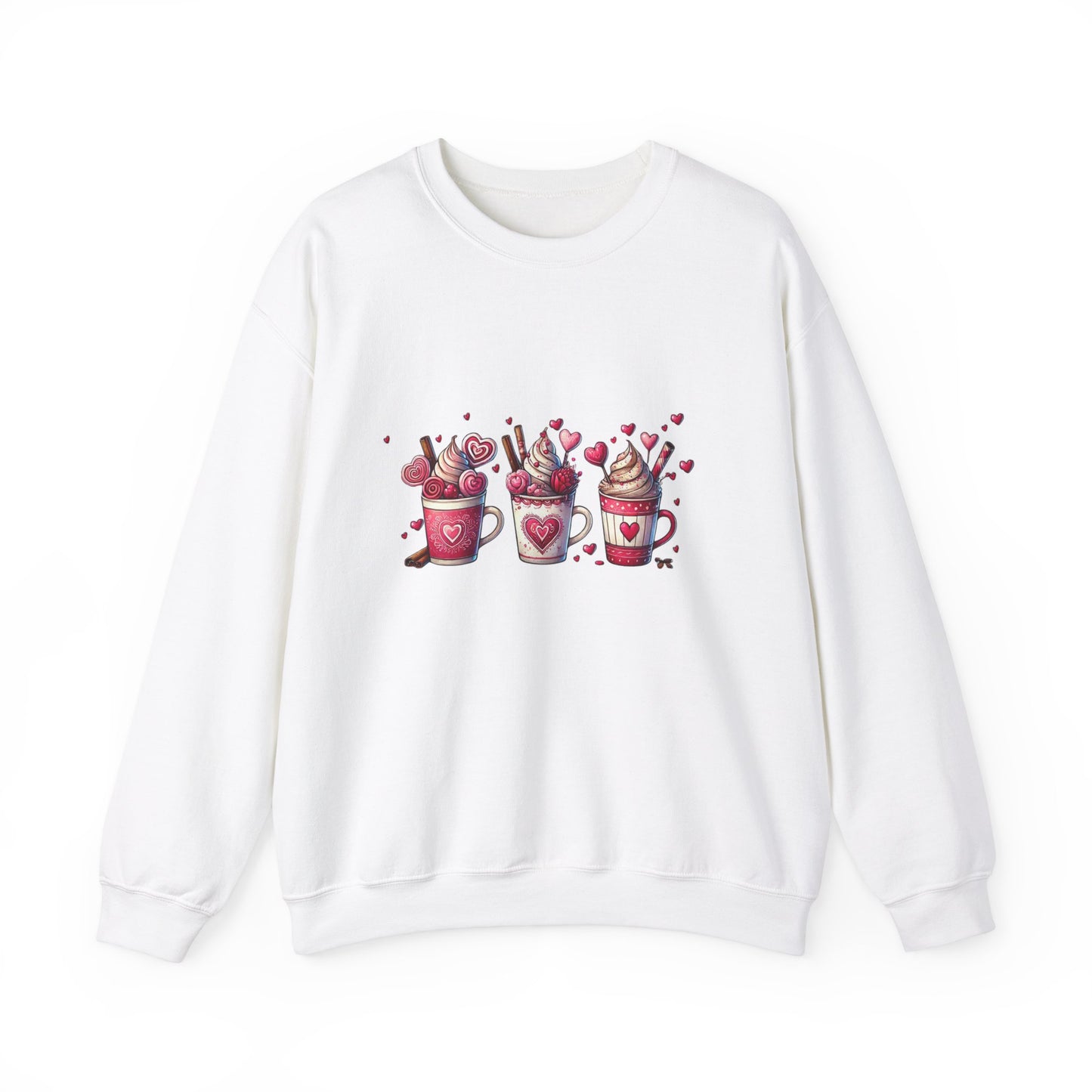 Valentine's Day Coffee Mug Sweatshirt