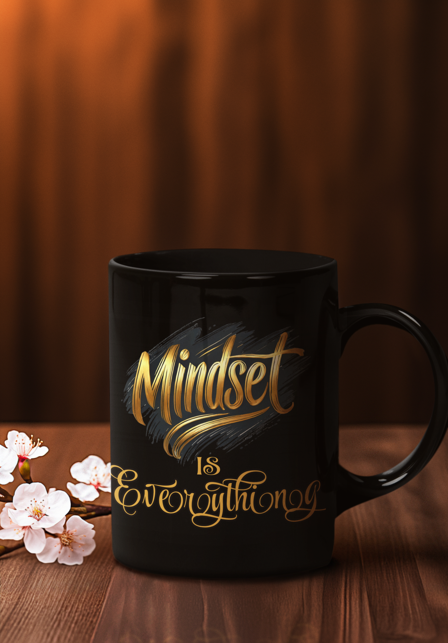 Mug - Mindset is Everything Black 11 oz